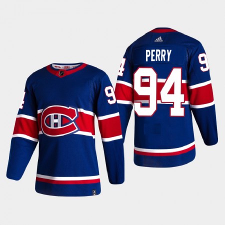 Camisola Montreal Canadiens Corey Perry 94 2020-21 Reverse Retro Authentic - Homem
